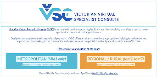 New Victorian virtual ophthalmology consultation service