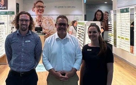 Advocacy in the NT: Jack and Teagan champion eye health with MP Luke Gosling