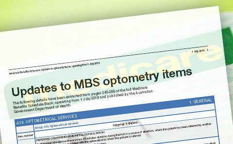 New MBS book for optometrists shows increased Medicare rebates