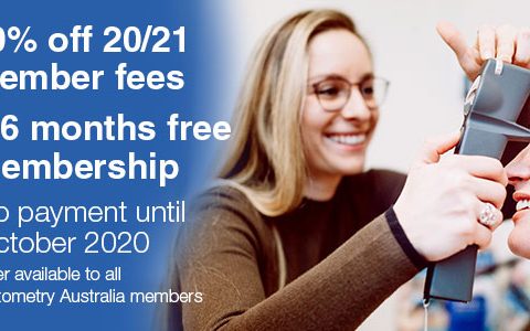 Membership fees for 2020/21 reduced to ease financial burden on optometrists