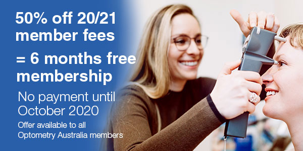 Membership fees for 2020/21 reduced to ease financial burden on optometrists
