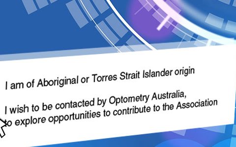 Encouraging optometrists to identify if they are Aboriginal and/or Torres Strait Islander at membership renewal