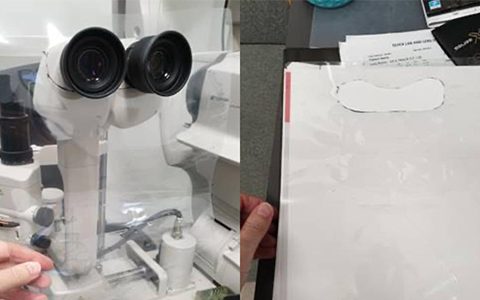 Use of slit lamp breath shields increased nearly six-fold during pandemic, e-poster in virtual poster room at OVC reveals