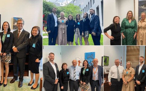 Optometry welcomed at Parliament House