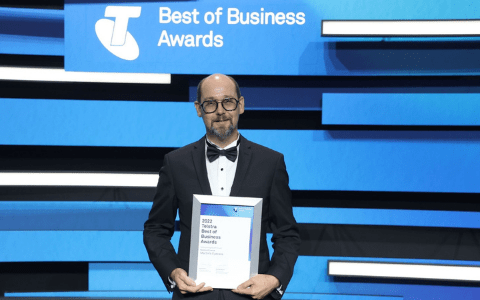 Hobart optometrist wins Tasmania Championing Health Award at the Telstra 2022 Best of Business Awards
