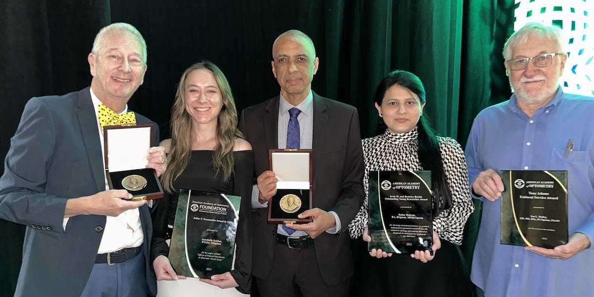 Australians honoured with top awards at AAO meeting Optometry Australia