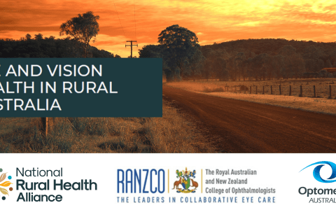 National Rural Health Alliance publishes new Eye and Vision Health in Rural Australia fact sheet in collaboration with Optometry Australia and RANZCO