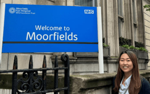 Judy Nam: Exploring telehealth and AI in eye care – Insights from my LOOK scholarship experience in the UK