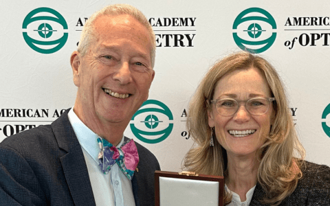 Professor Nathan Efron wins prestigious international research award