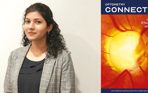 Nihaama Narayanan wins 2024 Optometry Connection Case Report and Clinical Image Award