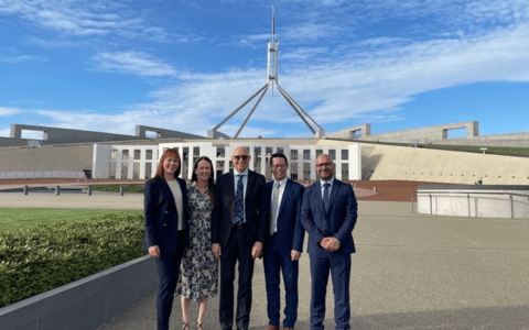 Optometry Australia advocates for eye health at Parliament House
