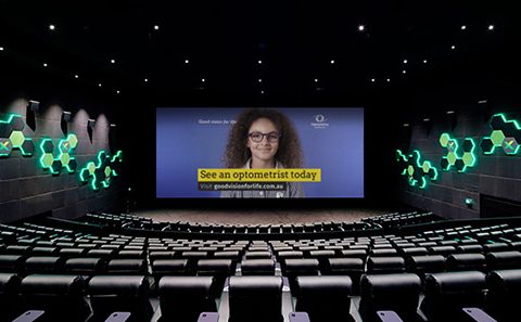 Optometry’s message hits the big screen
