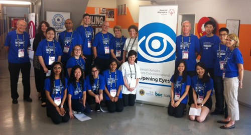 Special Olympics Optometrist Team