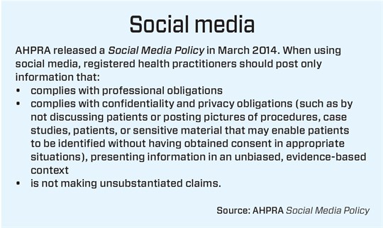 Website content laws - Social media